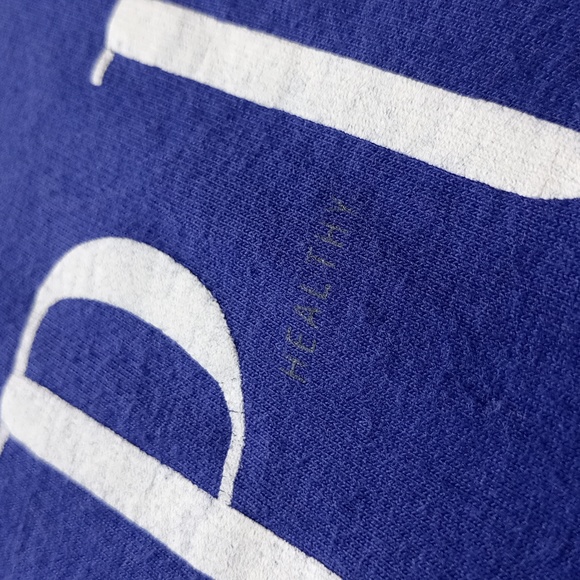 Vintage 90s Puma Health Energetic Lifestyle Graphic T-Shirt Unisex - Picture 4 of 6